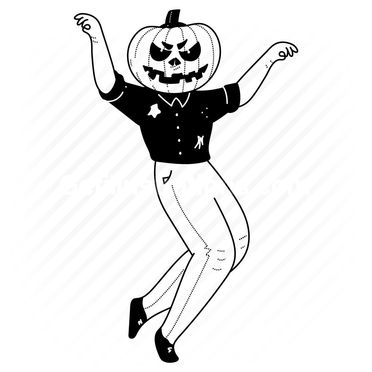 halloween, costume, pumpkin, dress up, spooky, scary, trick or treat